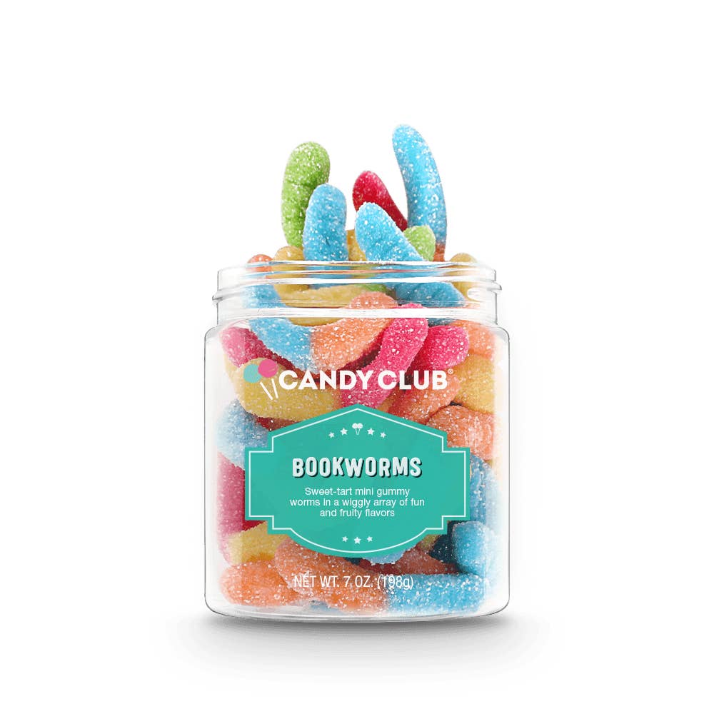 BookWorms: Mini Candy Gummy Worms