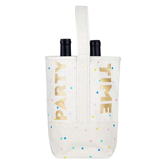 Party Time Double Wine Tote