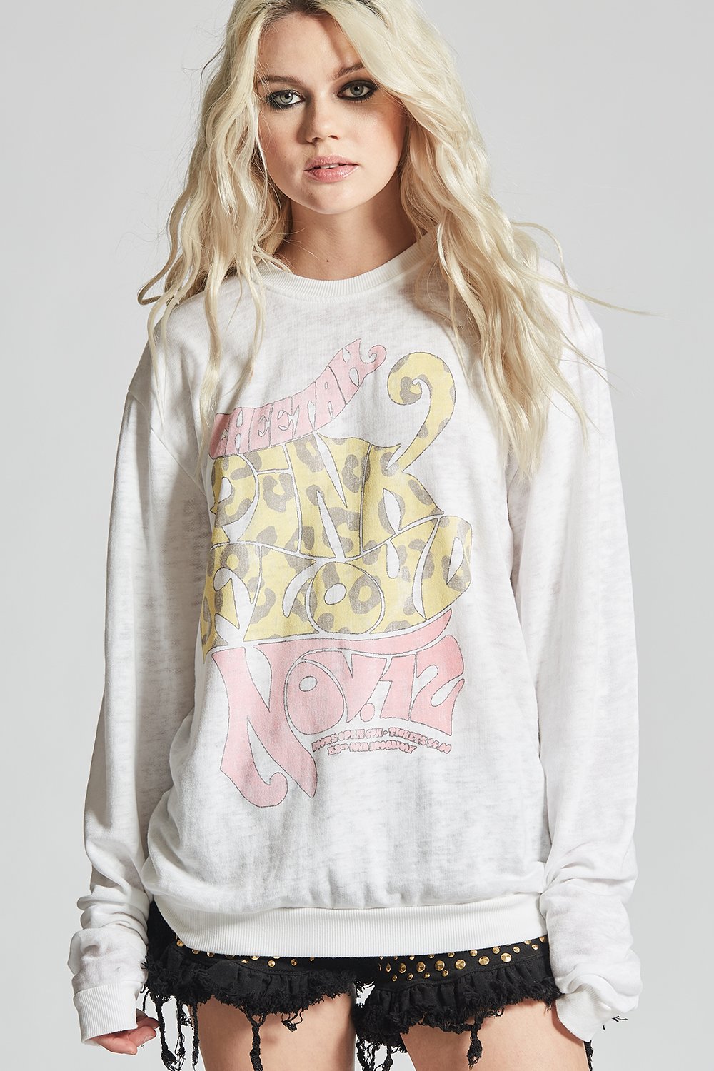 Pink Floyd Cheetah Club Sweatshirt