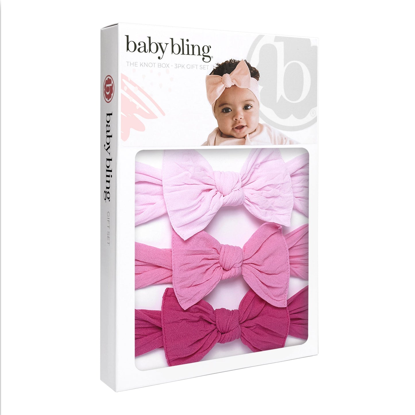 Baby Bling 3PK Box Knot Set