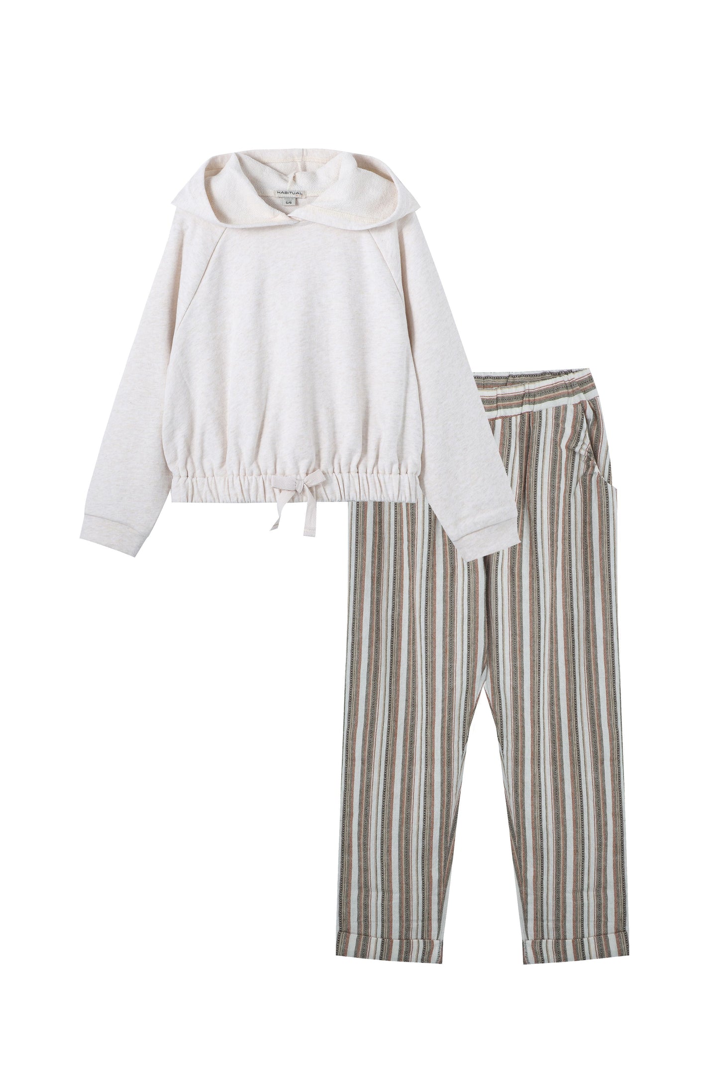 Pullover Cuffed Pant Set
