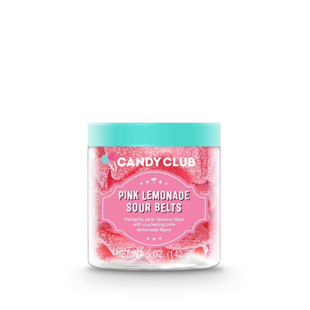 Pink Lemonade Sour Belt Candy