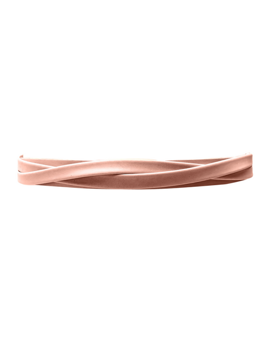 Ada Skinny Wrap Belt--Texas Rose