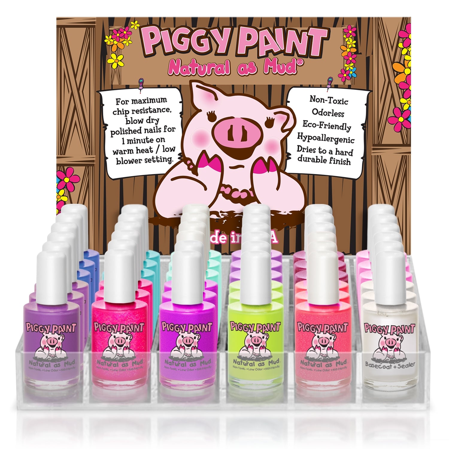 Piggy Paint Nail Polish Basecoat Sealer