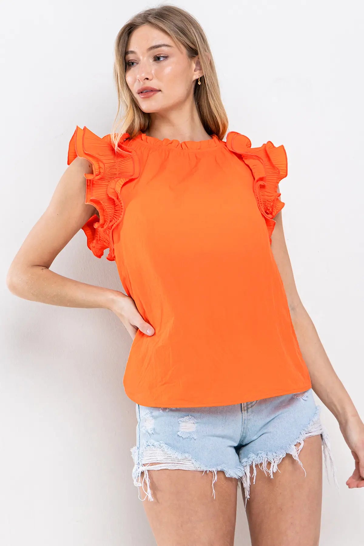 All the Ruffles Top