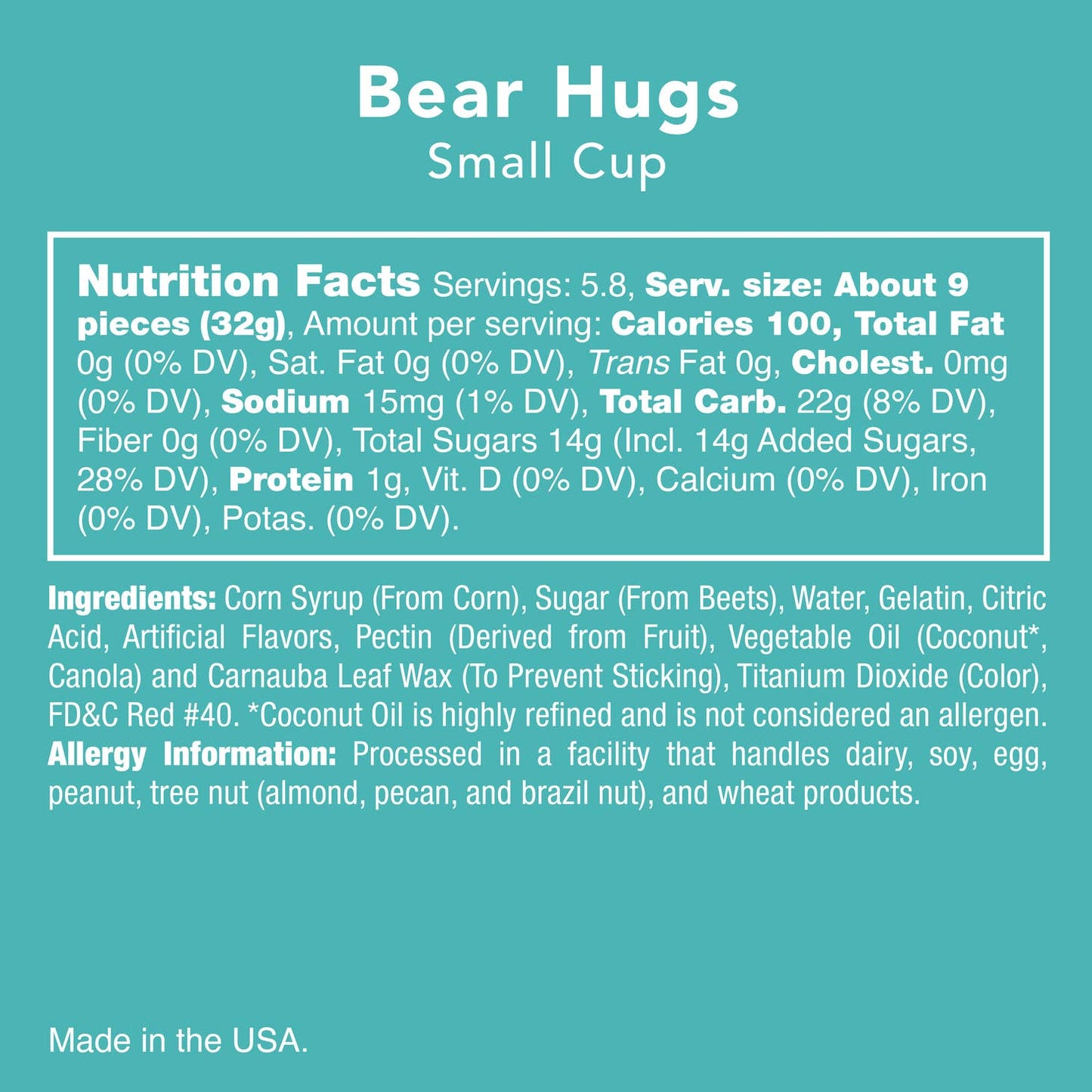 Bear Hugs Candy