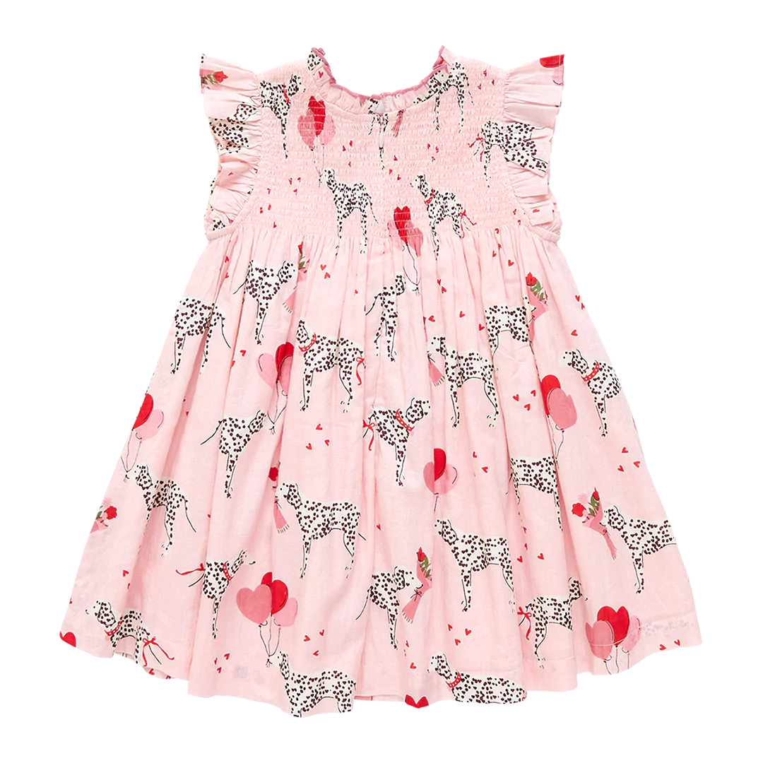 Pink Chicken Stevie Dress--I Heart Dalmatians