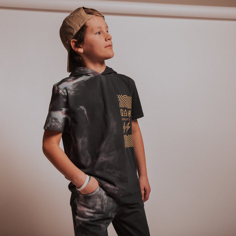 Marble Dip Dye Kids Tee