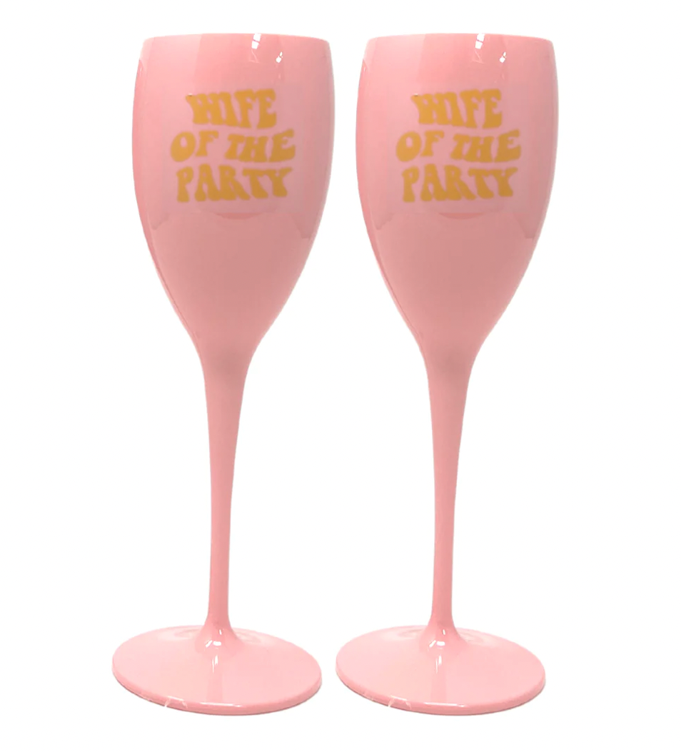 Wife of the Party Flutes