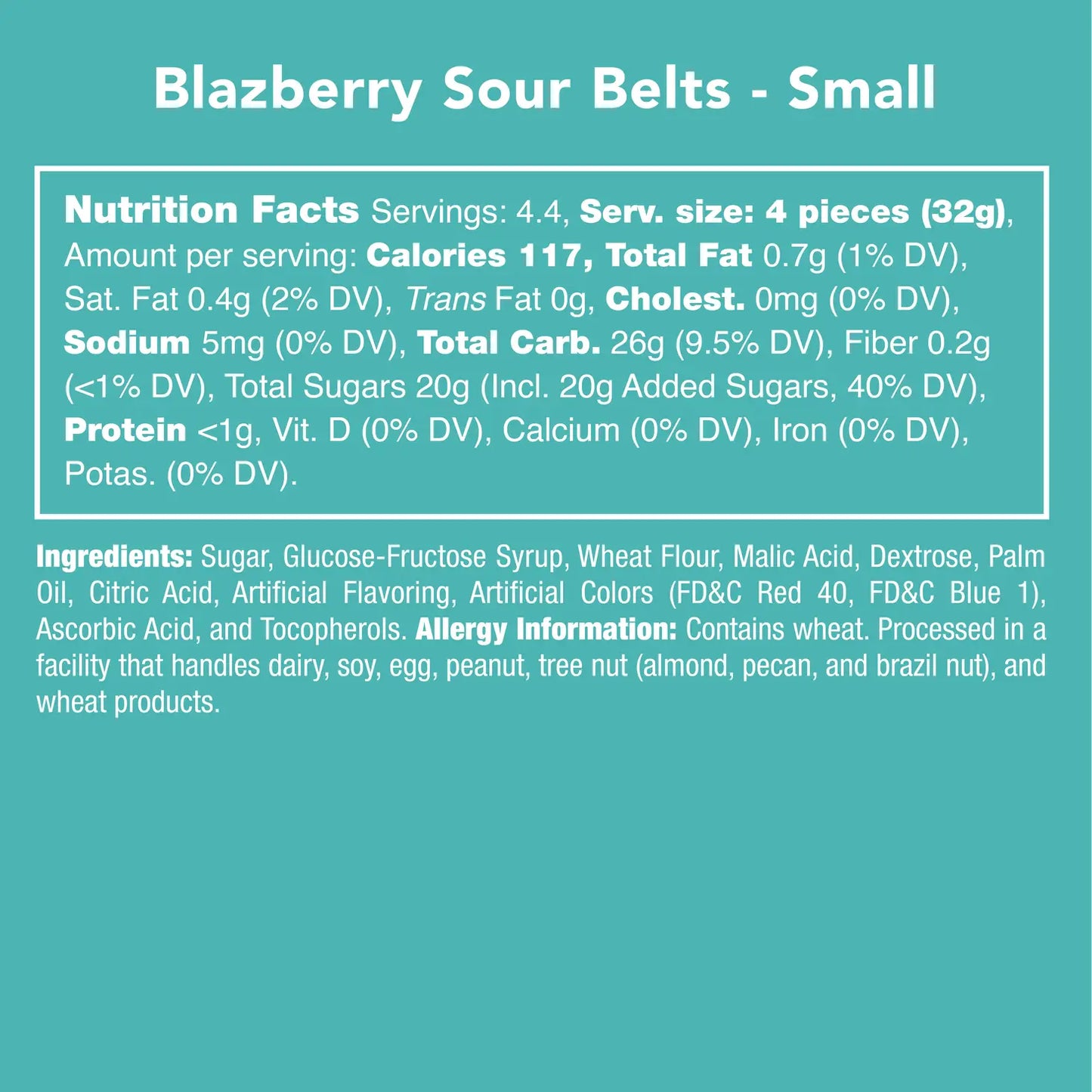 Blazberry Sour Belts