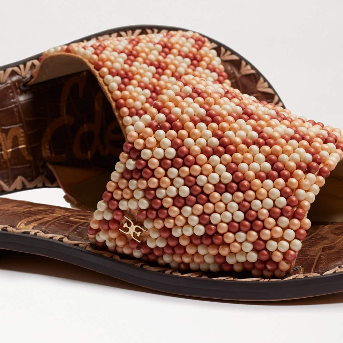 Sam edelman 2025 beaded slide sandals