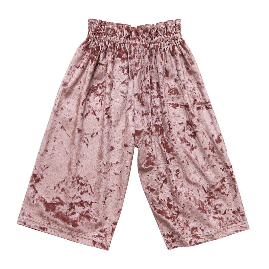 Pink Chicken Crushed Velvet Theodore Pant