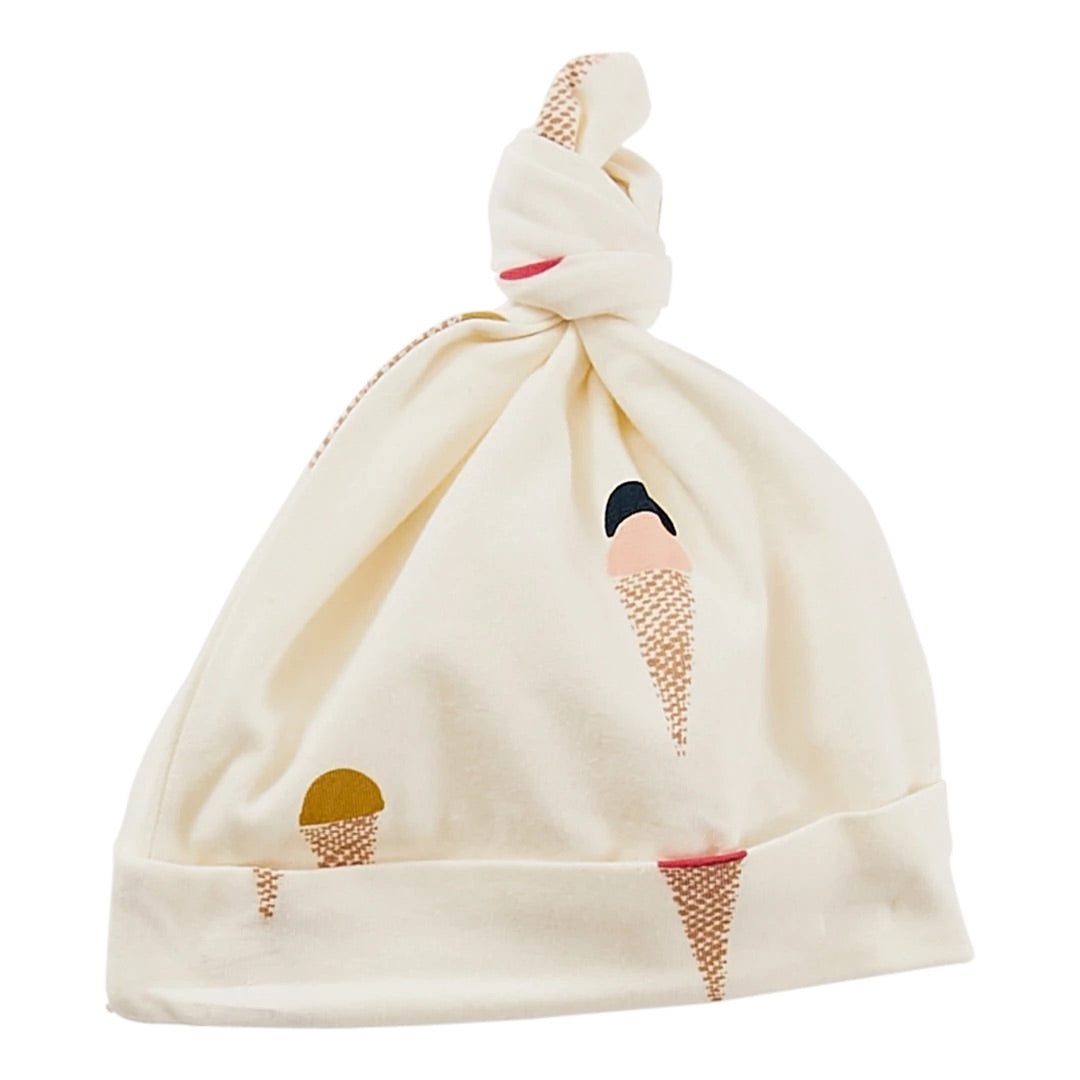 Pink Chicken Organic Newborn Hat