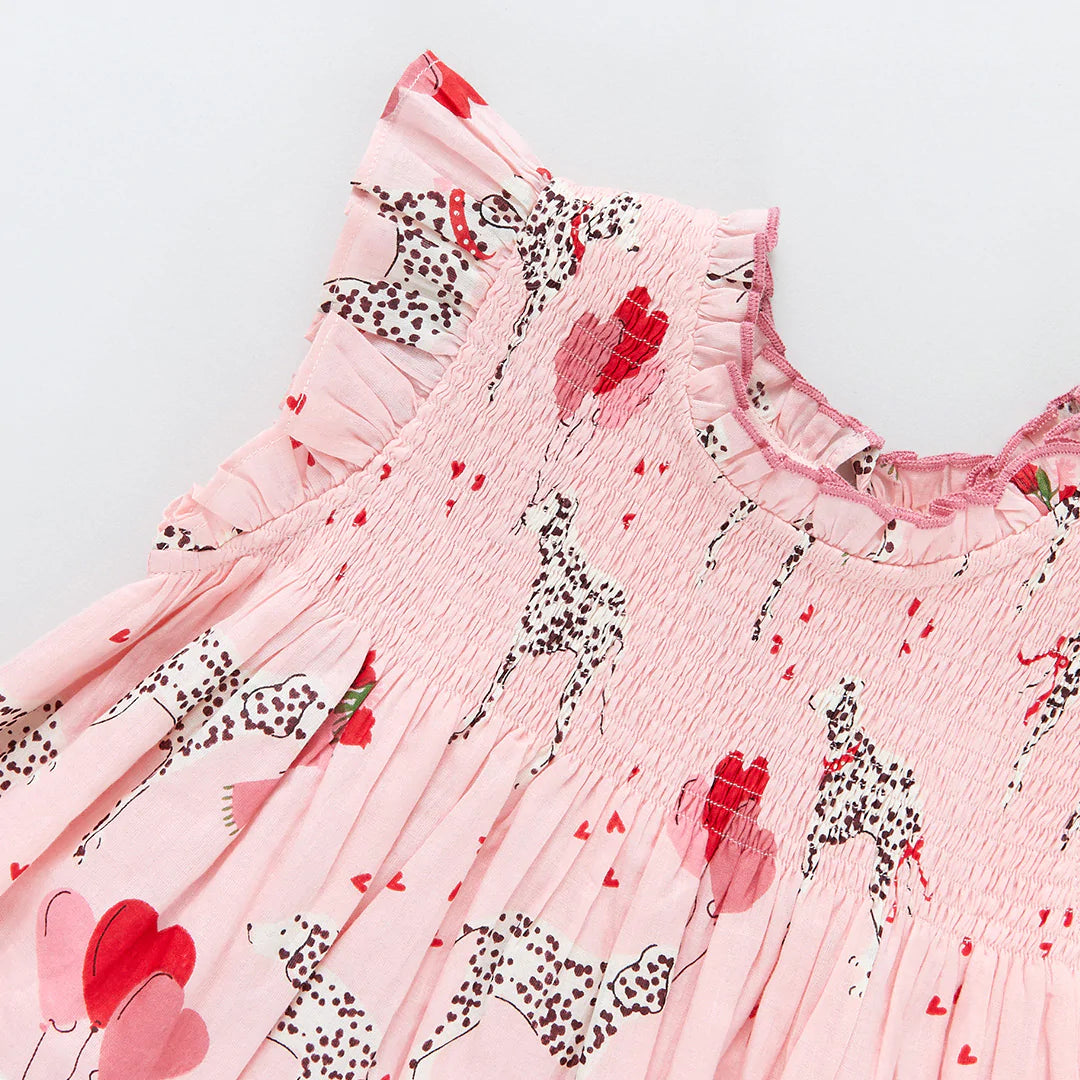 Pink Chicken Stevie Dress--I Heart Dalmatians