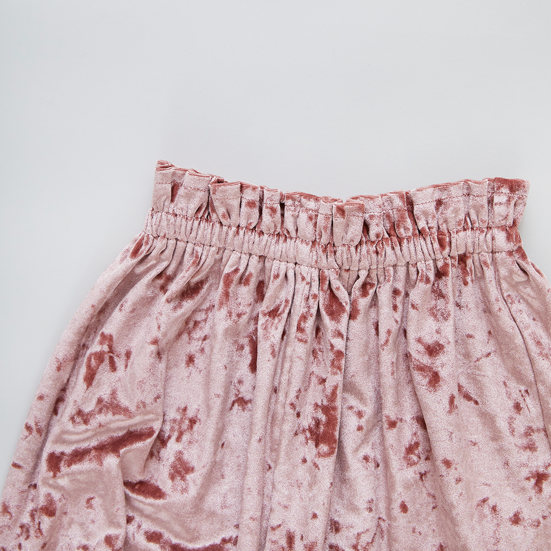 Pink Chicken Crushed Velvet Theodore Pant