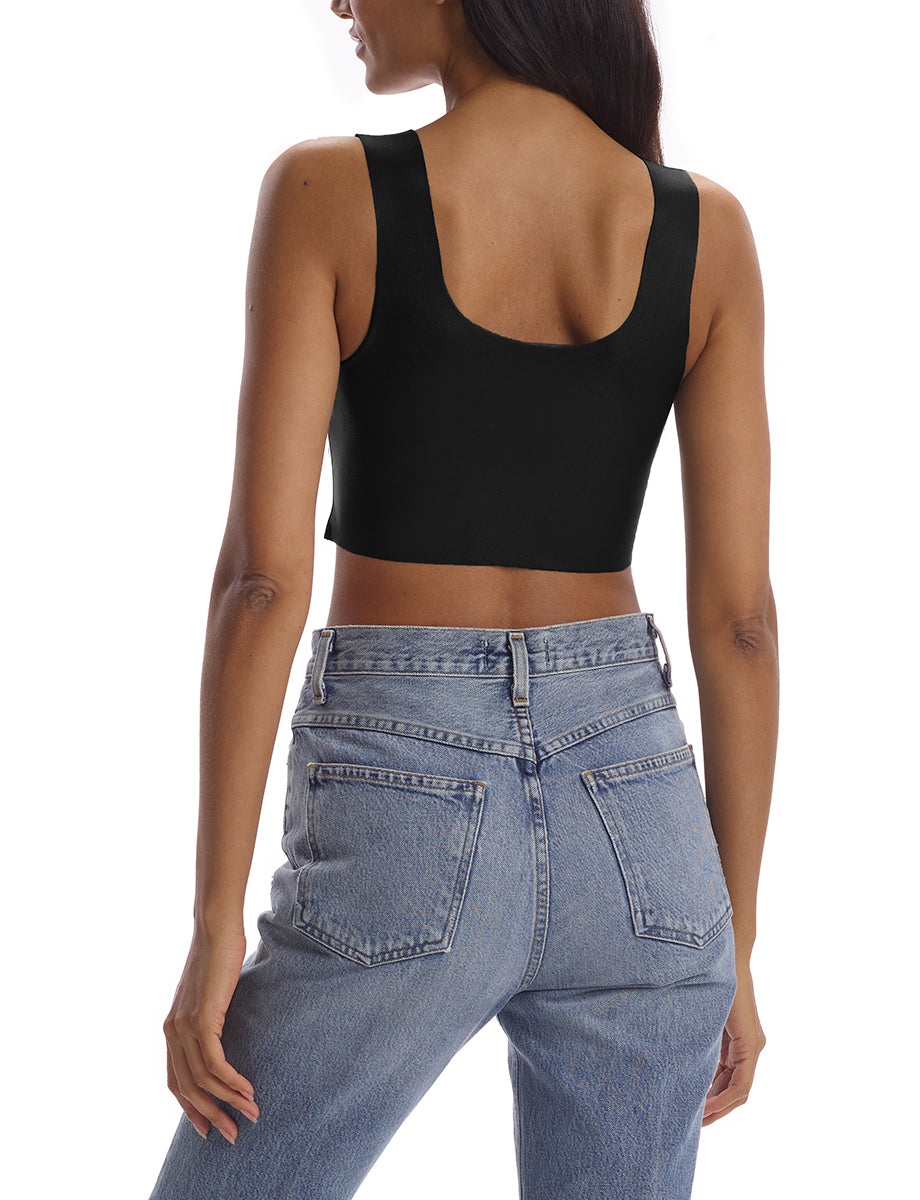 Commando Faux Leather Crop Top