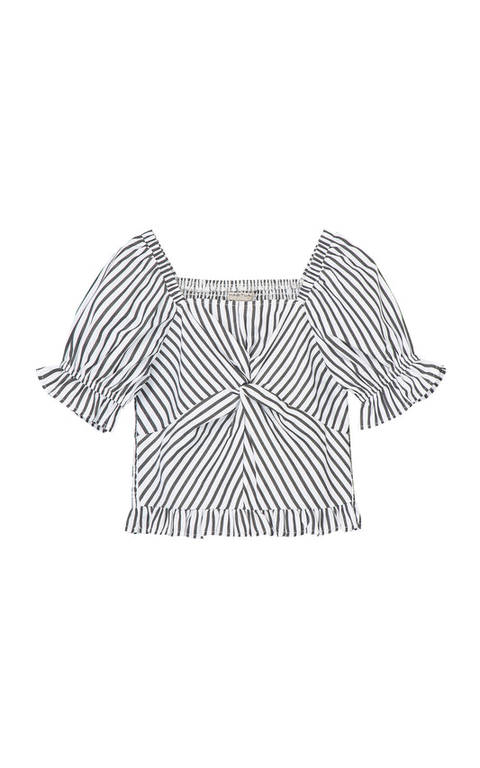 Habitual Twisted Woven Top