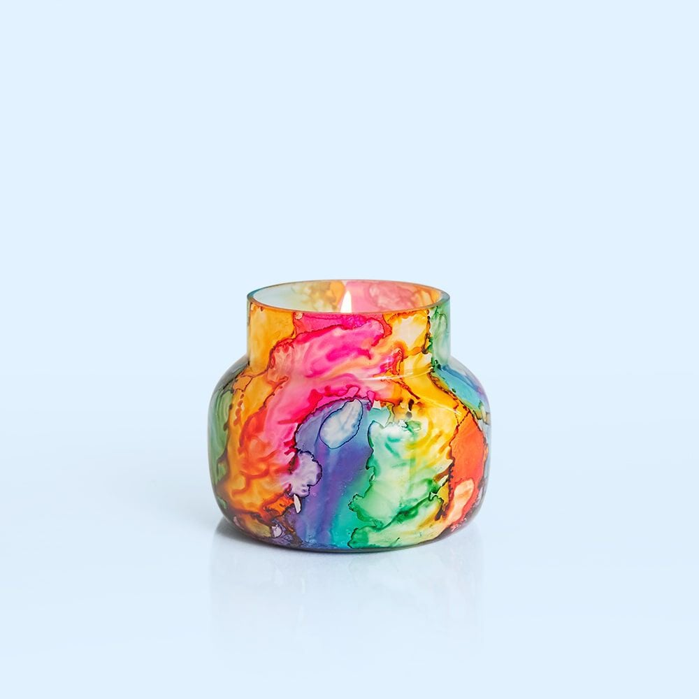 CB Volcano Rainbow Watercolor Petite Jar, 8 oz