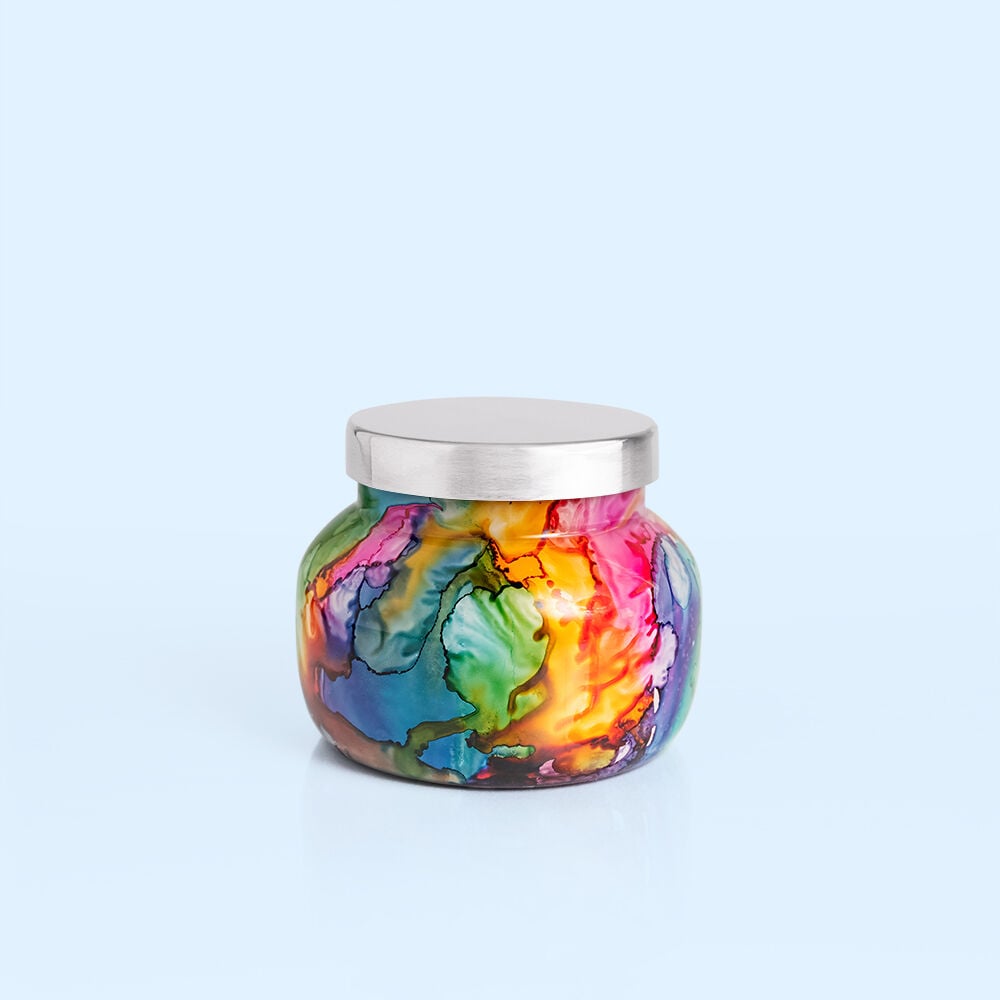 CB Volcano Rainbow Watercolor Petite Jar, 8 oz